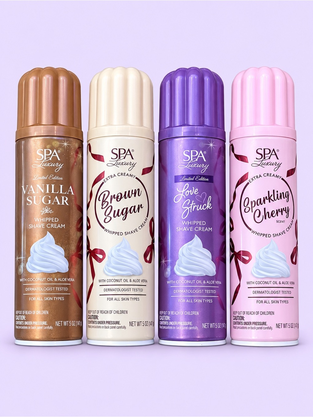 SPA Luxury Whipped Shave Creams Set